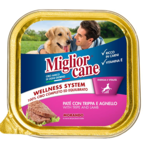 MIGLIOR CANE PATE TRIPE & LAMB 300GR X18-SKU-1727