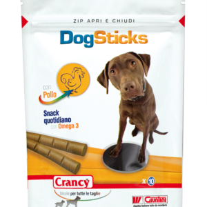CRANCY DOG STICKS CHICKEN 90GRX16-SKU-1235