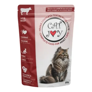CAT JOY MEAT IN GRAVY 85GRX24-SKU-3056