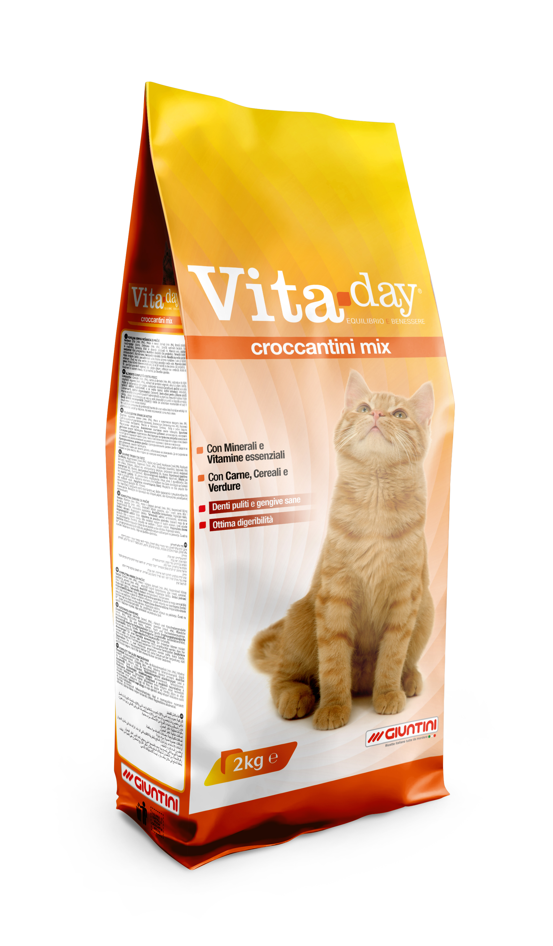 VITA DAY CAT DRY FOOD MIXED 2KGS -SKU-0428