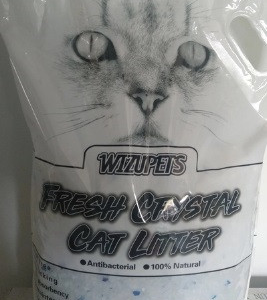 WIZUPETS SILICA GEL CATLITTER 10LTRS-SKU-1241