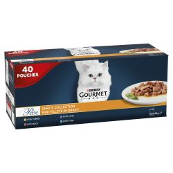 Gourmet Perle Chefs Collection Wet Cat Food 40x85g-SKU-2979