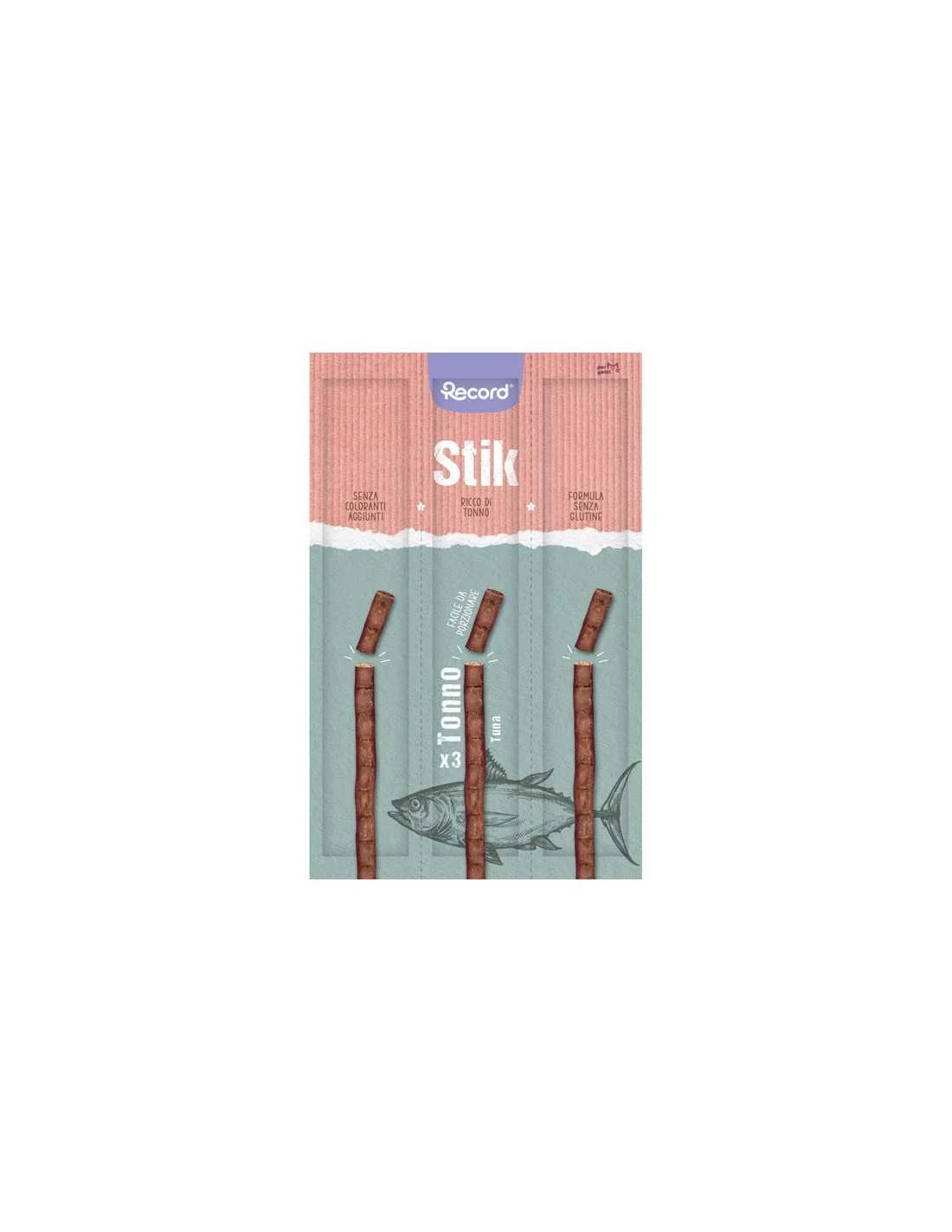RECORD SNACK 3 STICKS FOR CATS TUNA-SKU-3042