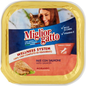 MIGLIOR GATTO TRAY SALMON 100GRX32-SKU-1731