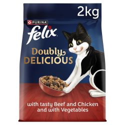 FELIX Doubly Delicious Beef Chicken & Vegetables 2KGS -SKU-3119