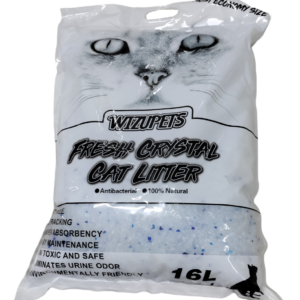 WIZUPETS SILICA GEL CATLITTER 16LTRS-SKU-1242