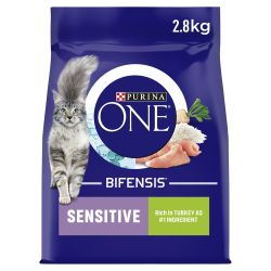 Purina One Sensitive Cat Turkey 2.8KGS-SKU-2675