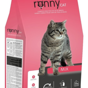 RONNY CAT DRY FOOD MONOCOLOUR BROWN 20KGS -SKU-3079