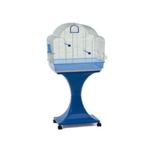RECORD CAGE VOLIERA WITH STAND AND WHEELS 52X36X60CM+75CM-SKU-1592