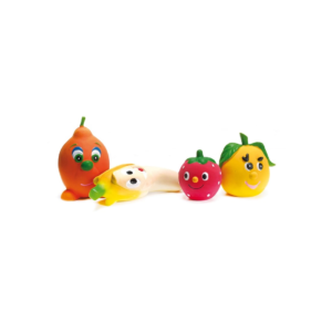 RECORD LATEX TOY SQUEAKER FRUITS -SKU-3104