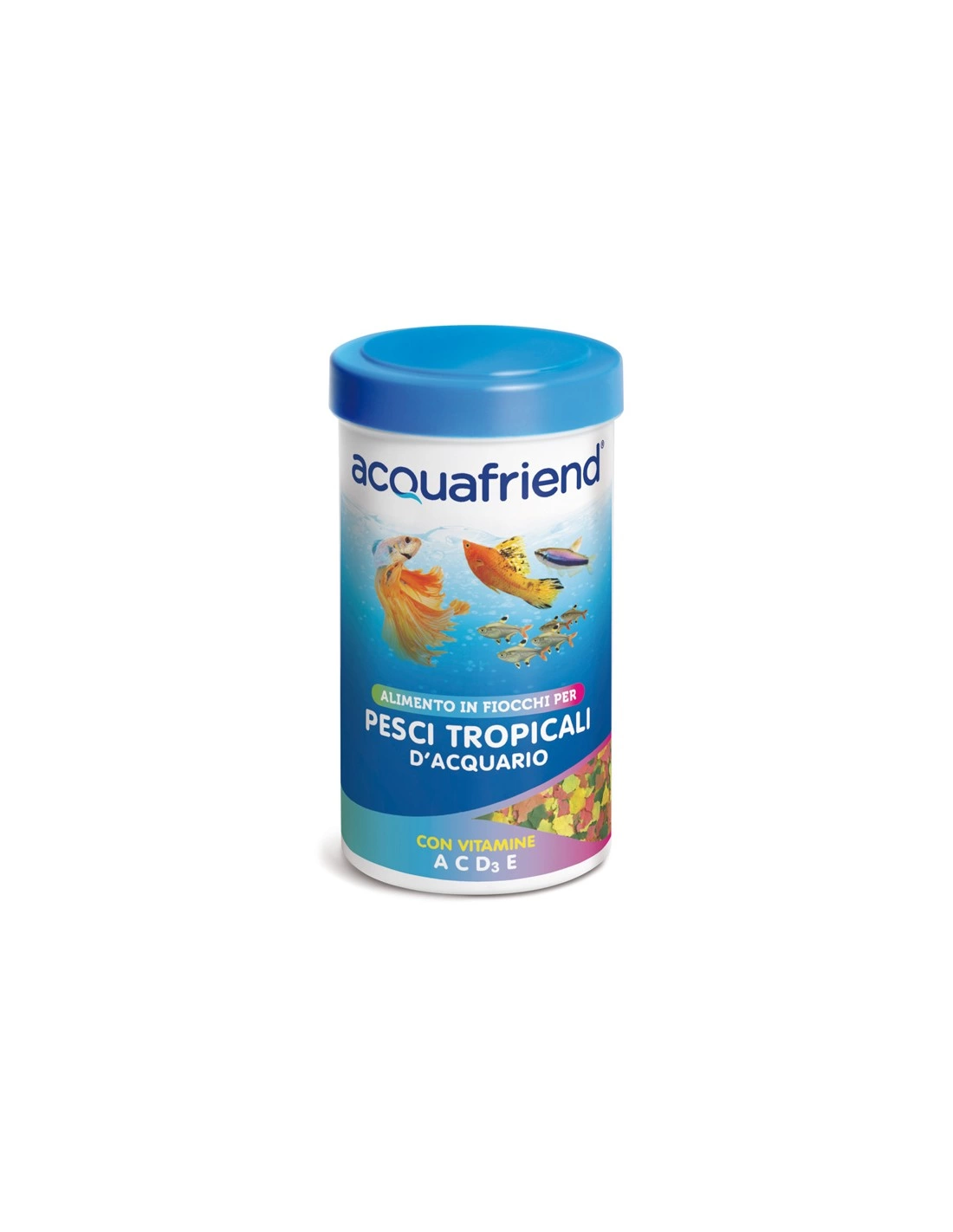 ACQUAFRIEND TROPICAL FISH FLAKES 100ML-SKU-1701