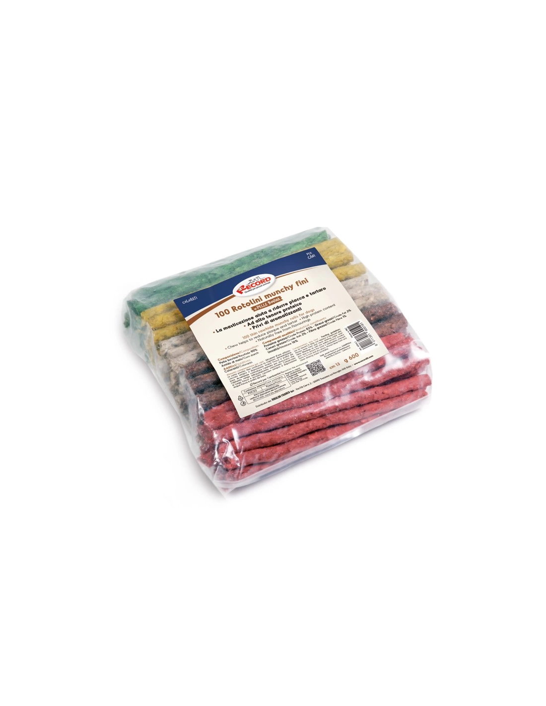 RECORD MUNCHIE MIXED 100PCSX13CM-SKU-1225