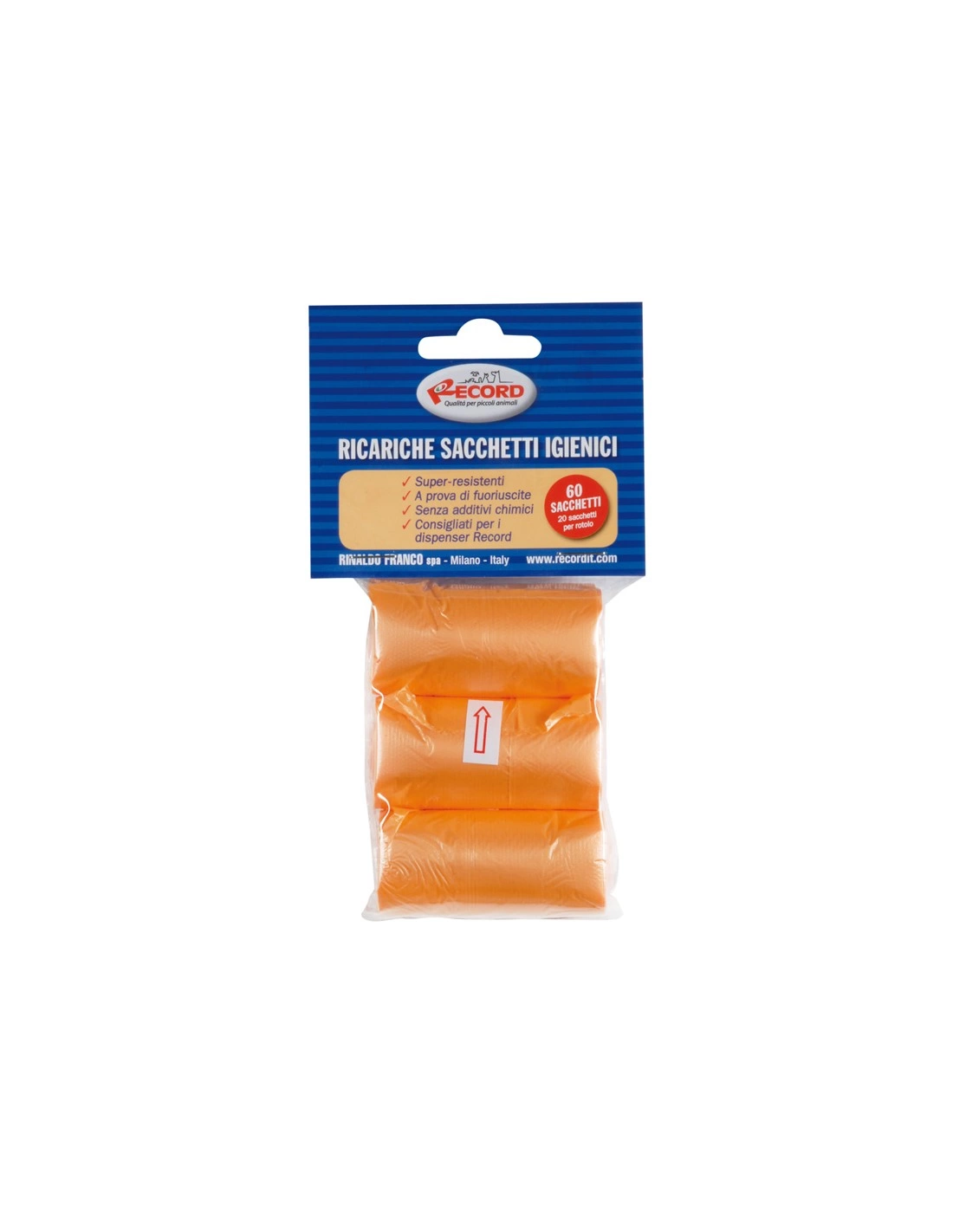 RECORD 3 ROLLS HYGENE BAGS -SKU-0168