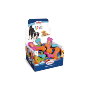 RECORD LATEX TOY COLORED BONE SHAPE 13CM-SKU-3126