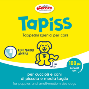 RECORD TAPISS 100 DOG PADS 60X60CM-SKU-2545