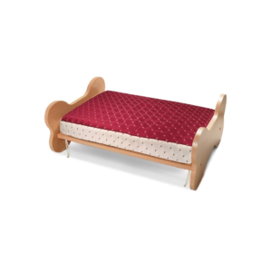 RECORD WOODEN BED WITH MATTRESS -SKU-2394