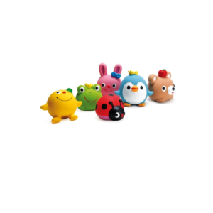 RECORD TOY LATEX ROUND ANIMALS 7CM-SKU-3123