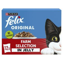 FELIX POUCH FARM IN JELLY 85GRX12-SKU-3147