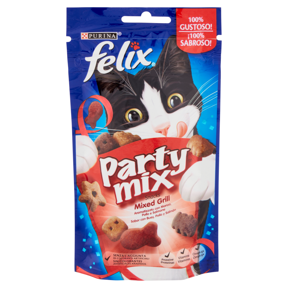 FELIX CAT PARTY MIXED GRILL 60GRX8-SKU-2050