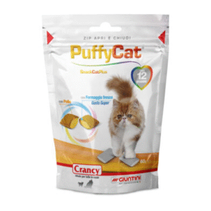 CRANCY PUFFY CAT CHICKEN & CHEESE 60GRX8-SKU-0158