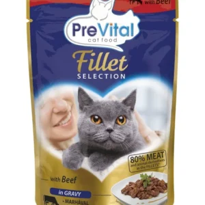 PREVITAL IRREGULAR BEEF IN GRAVY 85GRX28-SKU-3187