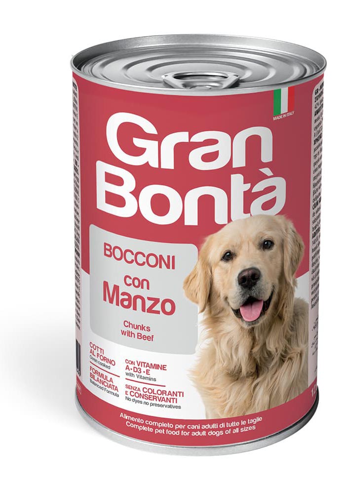 GRAN BONTA DOG BEEF IN GRAVY 400GRX24 -SKU-2877