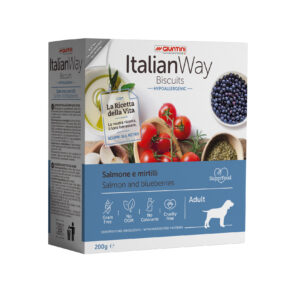 ITALIANWAY BISCUITS HYPOALERGENIC SALMON 200GRX6-SKU-3271