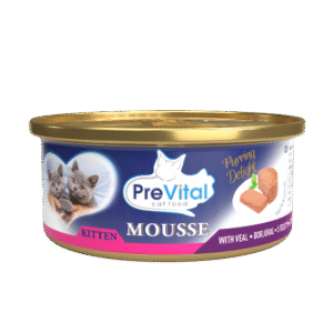 PREVITAL MOUSSE KITTEN VEAL 85GRX24-SKU-3214
