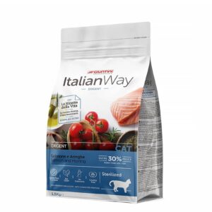ITALIANWAY CAT STERILE SALMON 1.5KG-SKU-3247