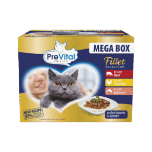 PREVITAL IRREGULAR FILLETS POUCHES 85GRX12 -SKU- 3182