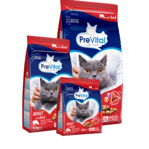 PREVITAL DRY CAT ADULT BEEF 1.4KGS-SKU-3217