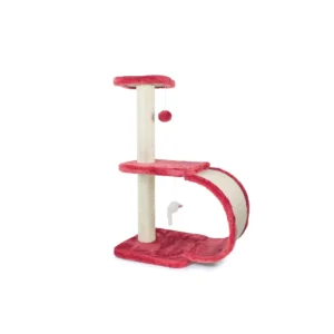 RECORD CAT SCRATCHER GERANIO 30X30X65CM-SKU-3176