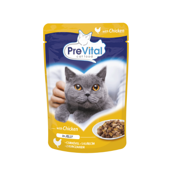 PREVITAL CHICKEN IN GRAVY 100GRX24-SKU-3202