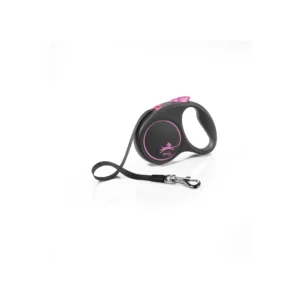 FLEXI BLACK DESIGN LEAD TAPE PINK MEDIUM 500CM-25KG-SKU-2998
