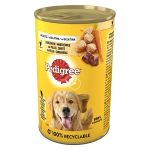 PEDIGREE DOG CHICKEN IN JELLY 400GRX24-SKU-3273