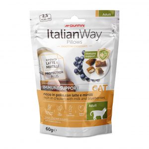 ITALIANWAY PILLOW CAT IMMUNE TREATS 60GRX8- SKU-3280