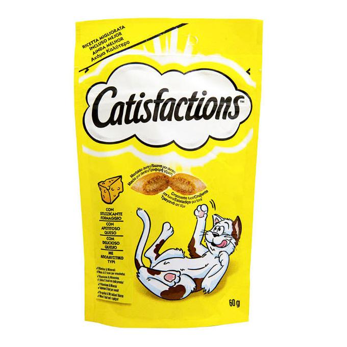 CATISFACTIONS CHEESE 60GRX6 -SKU-2743
