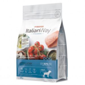 ITALIANWAY DOG MEDIUM&MAXI HYPOALLERGENIC SALMON 3KGS-SKU-3228
