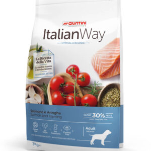 ITALIANWAY DOG MEDIUM&MAXI HYPOALERGENIC SALMON 12KGS-SKU-3233