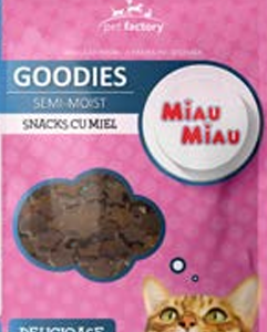 MIAU MIAU SNACKS STARS WITH LAMB 60GR X 18 -SKU-3288