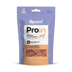 RECORD PROIN SNACK DOG FILLETS DUCK 75GRX12-SKU-3353