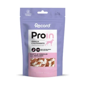 RECORD PROIN SNACK DOG RABBIT & FISH 75GRX12-SKU-3352