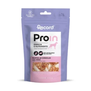 RECORD PROIN SNACK DOG RUSTICI RABBIT 75GRX12-SKU-3337
