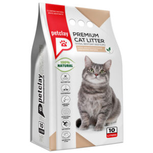 PETCLAY CAT LITTER NATURAL 10 LITRES -SKU-3365
