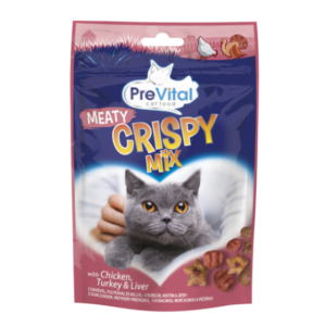 PREVITAL MEATY CRISPY MIX 60GRX8 -SKU-3391