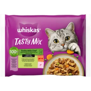 WHISKAS TASTY MIXED CHEF 4X85X13-SKU-3423