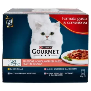 GOURMET PERLE CONNESIUR IN GRAVY 24X85GR-SKU-3403