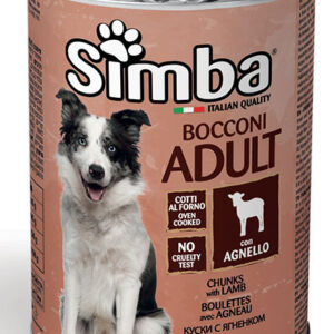 SIMBA DOG LAMB IN GRAVY 415GR X 24 -SKU-3414
