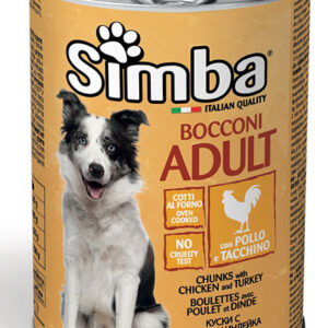 SIMBA DOG CHICKEN&TURKEY IN GRAVY 415GR X 24 -SKU-3415